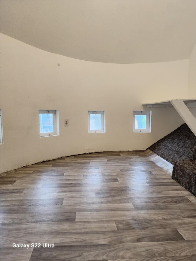 238 Lincoln St, Mankato, MN 56001 - unfurnished living room with wood finished floors