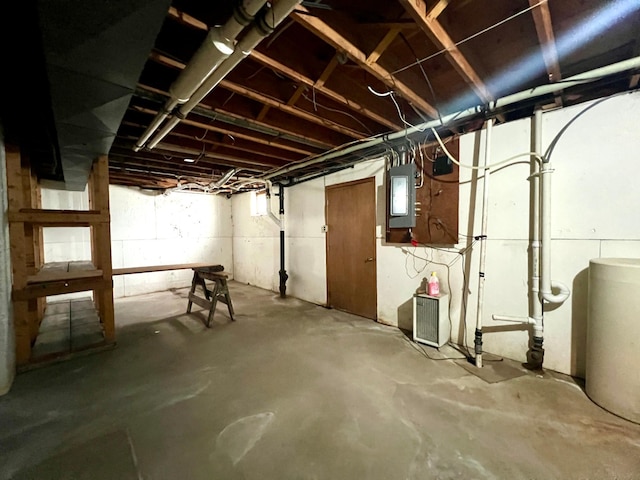 1207 3rd Ave S, Wheaton, MN 56296 - unfinished below grade area with electric panel