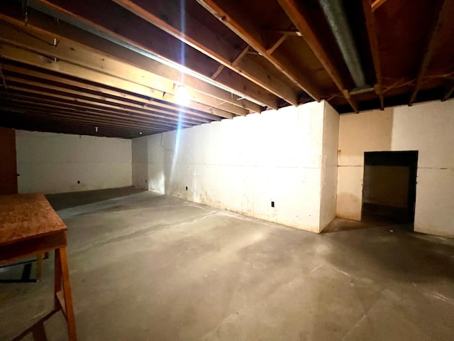 1207 3rd Ave S, Wheaton, MN 56296 - view of unfinished basement