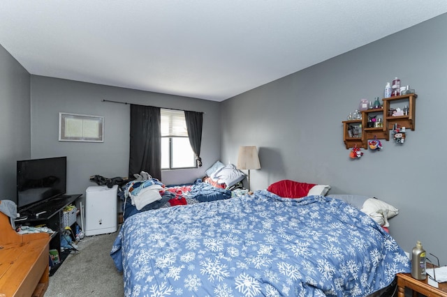 bedroom with carpet flooring