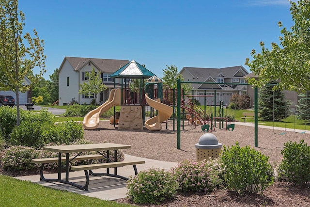 view of communal playground