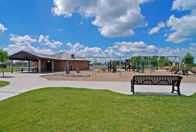 surrounding community featuring a yard