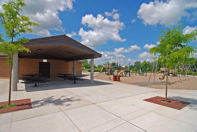 view of community