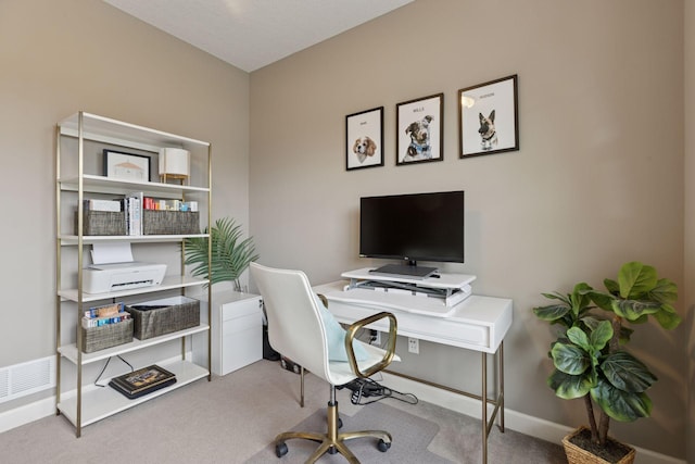 6573 Bridle Path, Corcoran, MN 55340 - carpeted home office featuring baseboards