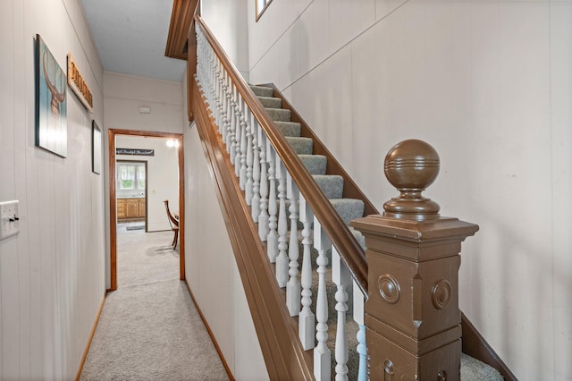 52905 Deerwood Ave, Rush City, MN 55069 - stairway with carpet flooring