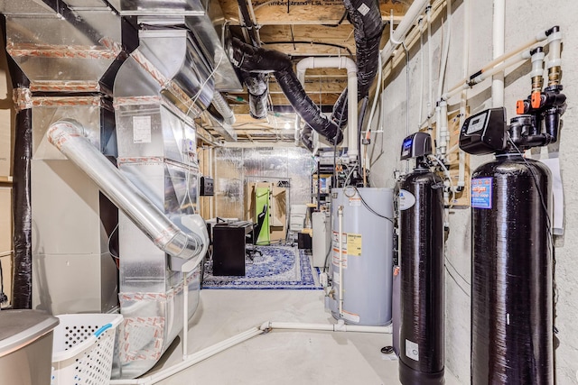utilities with water heater