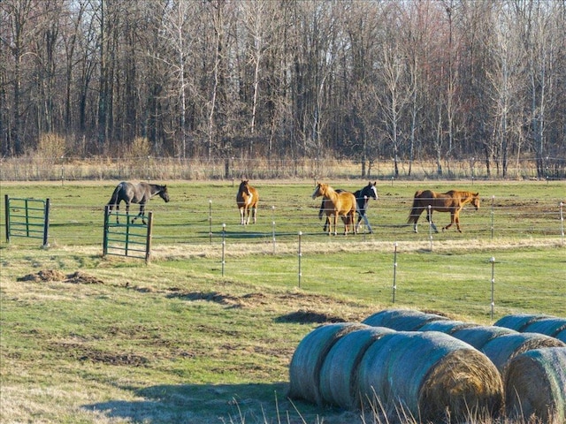 view of property's community featuring a view of countryside