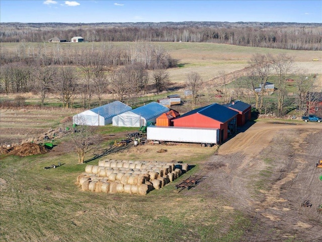 overview of rural landscape