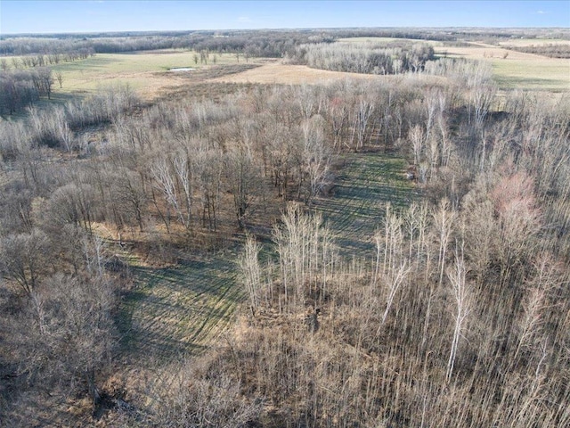 aerial view of property and surrounding area with rural landscape