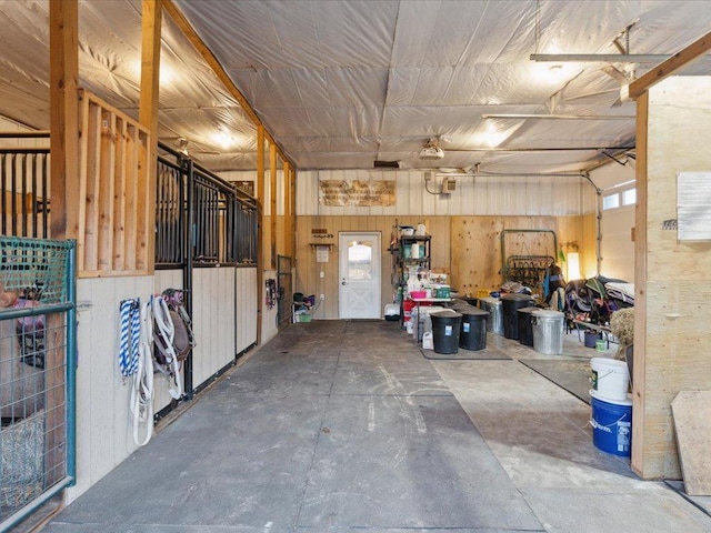 view of stable