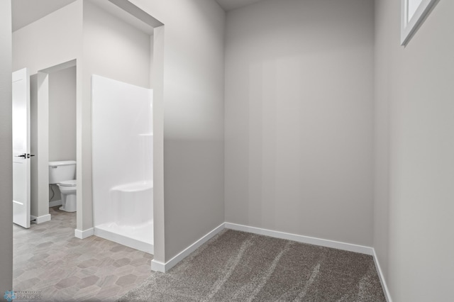 hall with baseboards