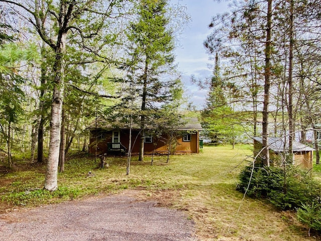 9199 County Road Y, Wascott, WI 54838 - view of green lawn
