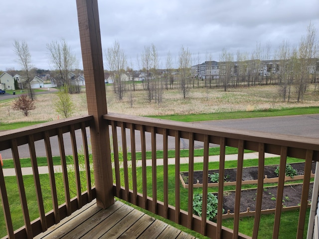 2155 6th Ln SE Unit 212, Cambridge, MN 55008 - deck with a residential view