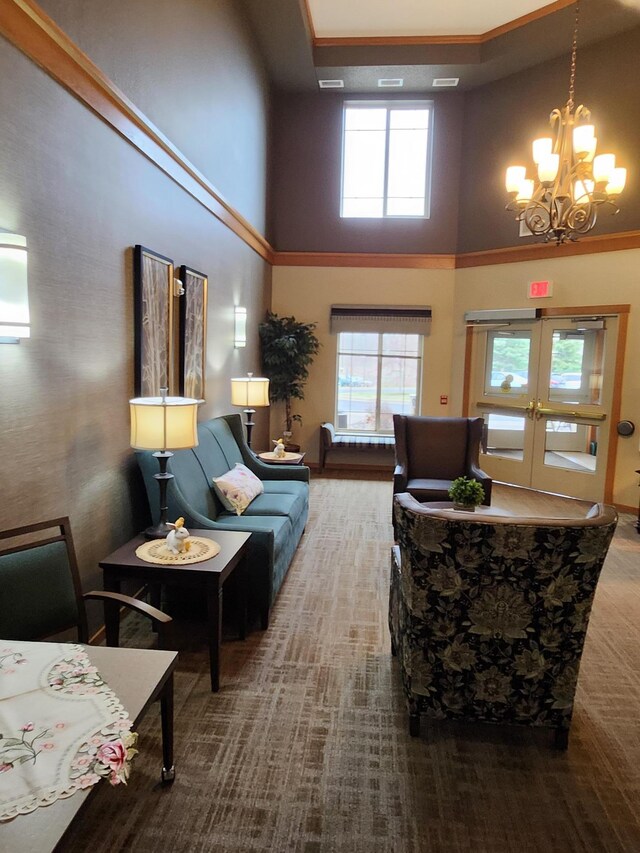 2155 6th Ln SE Unit 212, Cambridge, MN 55008 - common area featuring a towering ceiling