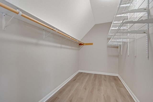 1501 Praha St SE, New Prague, MN 56071 - spacious closet with vaulted ceiling and light wood-style flooring