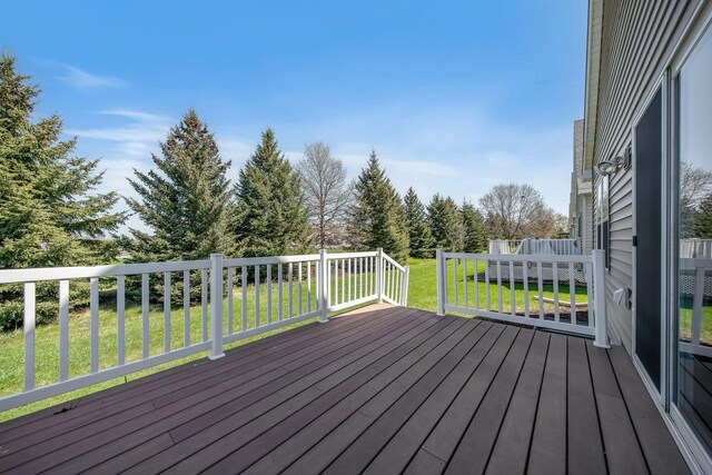 1501 Praha St SE, New Prague, MN 56071 - deck with a yard