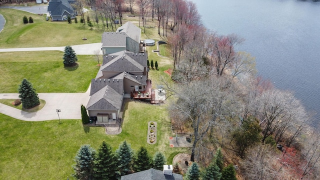 25124 Firefly Ave, Wyoming, MN 55092 - view from above of property featuring a large body of water