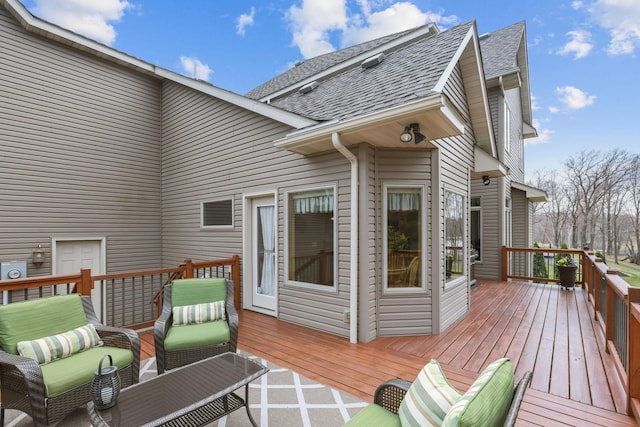 25124 Firefly Ave, Wyoming, MN 55092 - view of wooden deck