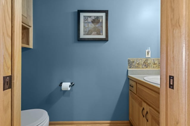 25124 Firefly Ave, Wyoming, MN 55092 - half bath with toilet and vanity