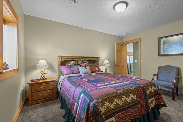 25124 Firefly Ave, Wyoming, MN 55092 - bedroom featuring carpet flooring, a textured ceiling, and baseboards