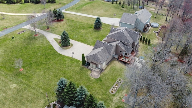 25124 Firefly Ave, Wyoming, MN 55092 - view from above of property