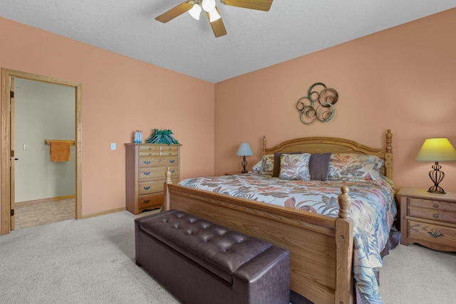 25124 Firefly Ave, Wyoming, MN 55092 - carpeted bedroom with ceiling fan and baseboards