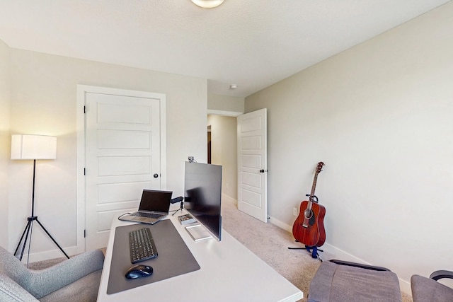 10725 Knollwood Ln, Woodbury, MN 55129 - office with baseboards and carpet floors
