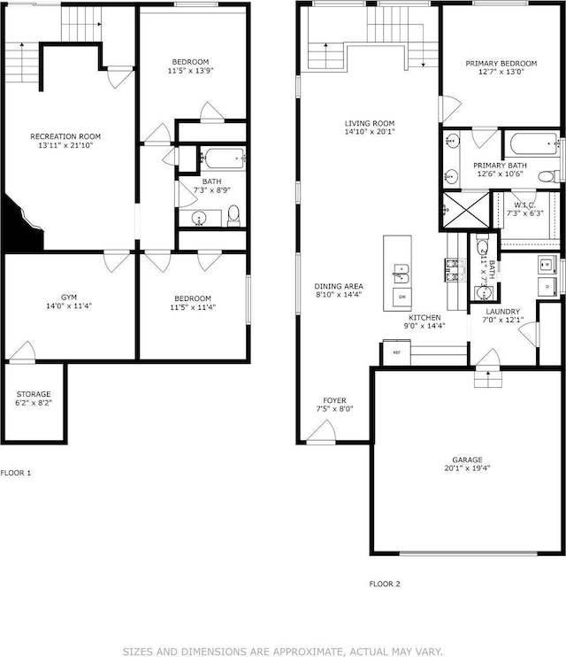10725 Knollwood Ln, Woodbury, MN 55129 - home floor plan