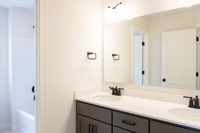 10451 Blackmoor Rd, Woodbury, MN 55129 - bathroom featuring a sink and double vanity
