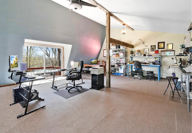 6575 145th St E, Cannon City Twp, MN 55057 - office with high vaulted ceiling