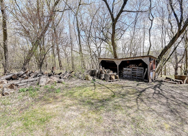 6575 145th St E, Cannon City Twp, MN 55057 - view of yard featuring an outdoor structure and a pole building