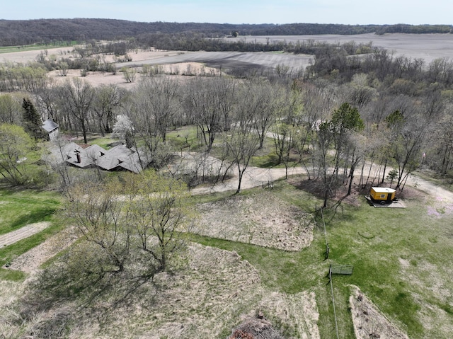 6575 145th St E, Cannon City Twp, MN 55057 - birds eye view of property featuring a rural view