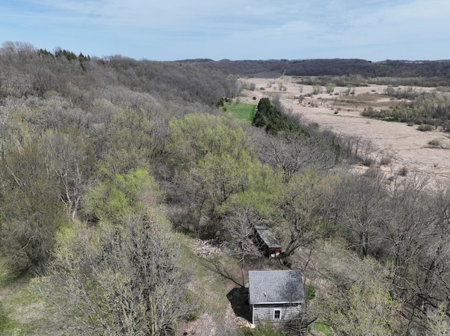 6575 145th St E, Cannon City Twp, MN 55057 - aerial view featuring a forest view