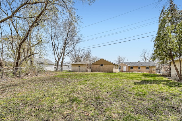 view of yard