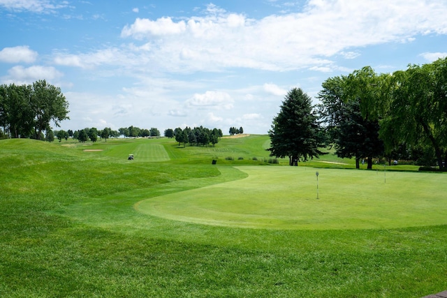 surrounding community featuring golf course view