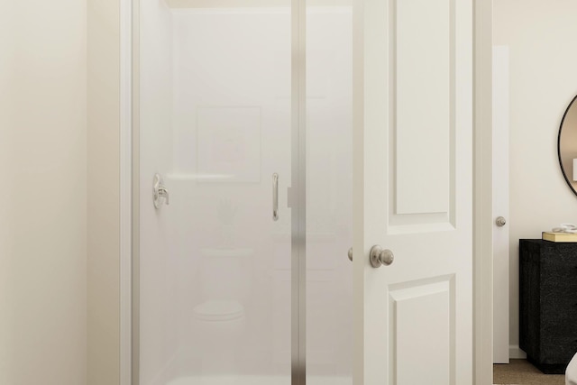 501 Redwood St N, Cambridge, MN 55008 - bathroom featuring a shower stall