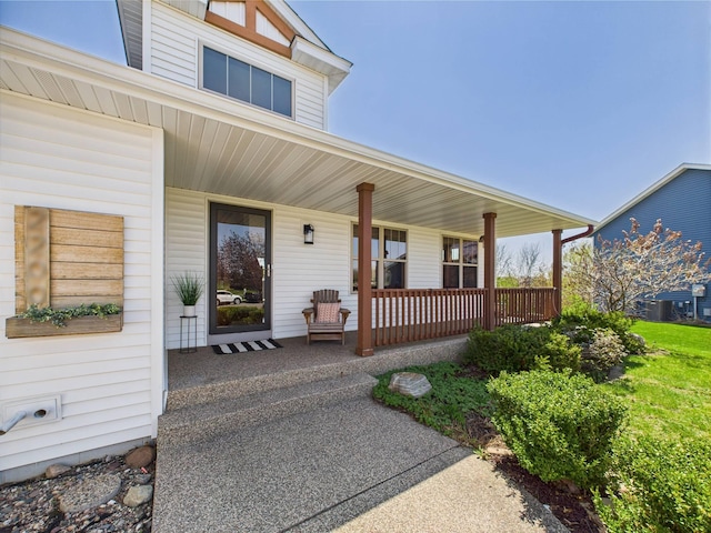 2200 Orchid Dr NE, Sauk Rapids, MN 56379 - property entrance with covered porch
