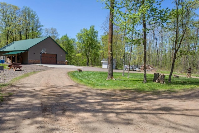 28667 Quarry St, Brook Park, MN 55007 - view of dirt / gravel driveway