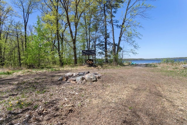 28667 Quarry St, Brook Park, MN 55007 - view of yard with a water view
