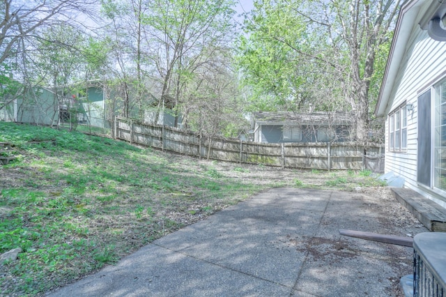 2401 Brookview Dr, Burnsville, MN 55337 - fenced backyard with a patio