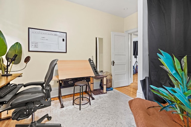 1204 Harmon Pl Unit 18, Minneapolis, MN 55403 - office area featuring wood finished floors