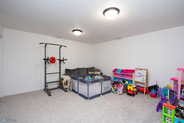 4964 Big Goose Ln S, Fargo, ND 58104 - rec room with carpet flooring and baseboards