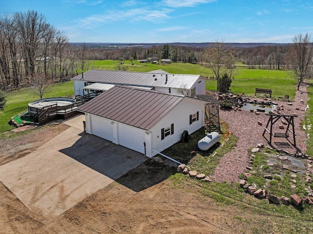 aerial view
