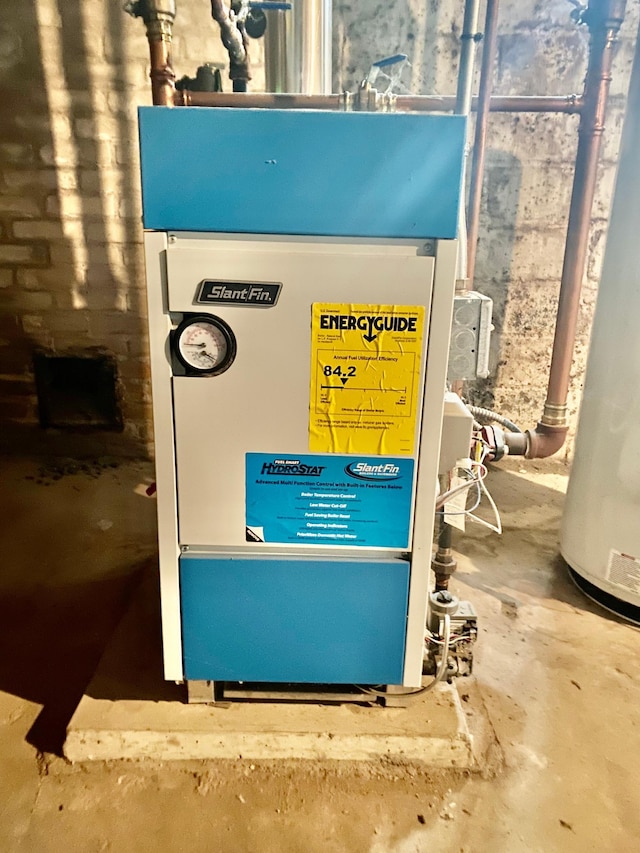 utilities featuring water heater