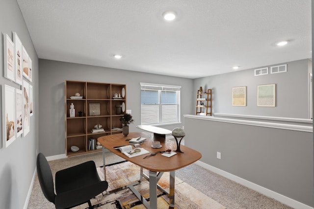 11263 131st Cir N, Dayton, MN 55327 - home office featuring carpet floors, recessed lighting, and baseboards