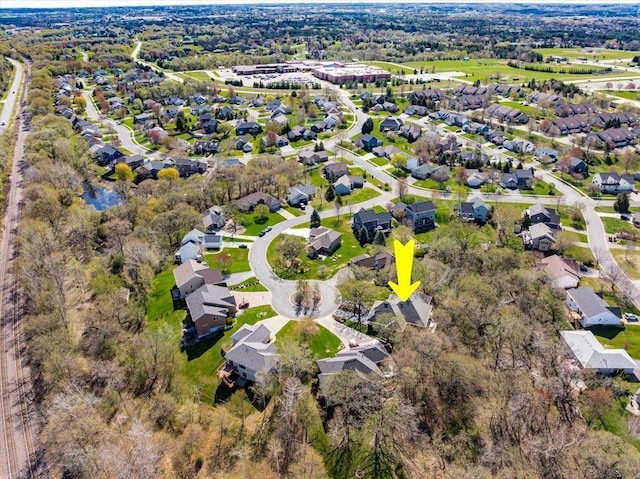 2222 White Oak Ct, Hudson, WI 54016 - aerial view of property's location featuring nearby suburban area