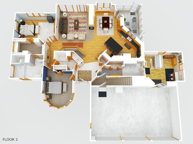 2222 White Oak Ct, Hudson, WI 54016 - view of room layout