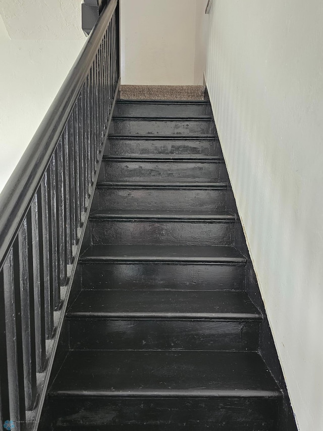 view of staircase