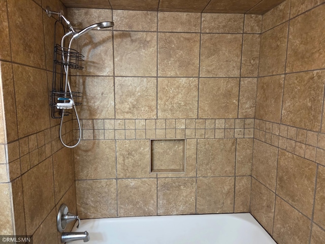 room details with  shower combination