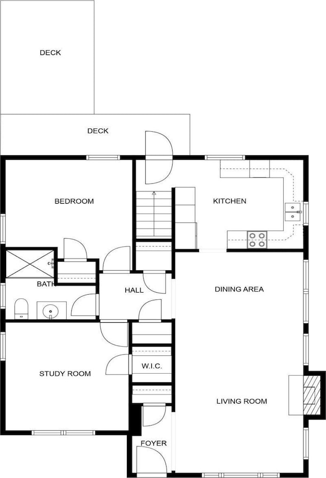 2102 Pinehurst Ave, Saint Paul, MN 55116 - floor plan / room layout